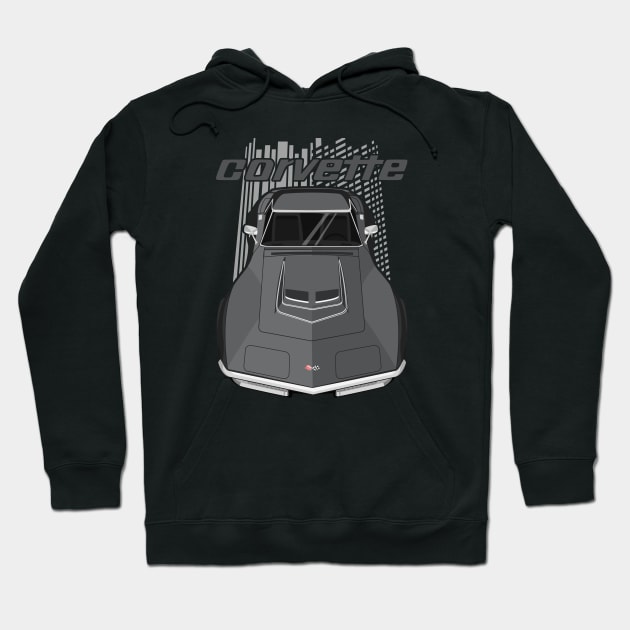 Corvette C3 - Grey Hoodie by V8social